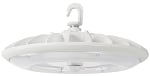 100 Watt LED High Bay UFO Saturn Series Lights - 14,500 Lumen - DLC Premium Verified - White