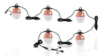 50W Dracor Series - LED Temporary Lights | 6,000 Lumens, LED Construction Lights, Long 50ft cord, Connectable