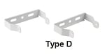 Orion Series LED High Bay Ceiling Mount - Set of 2 flood brackets  (165w-300w Models)