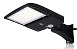 100W NextGen IV Series - Motion Sensor LED Parking Lot Light | With Motion Sensor, 15,100 Lumens, 5000K, Direct Arm Mount, Black
