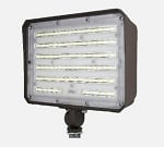 13,000 Lumens - 100 Watt LED Flood Light  - 5000K - LED Floodlight - 1/2 inch Threaded Conduit Knuckle Mount 