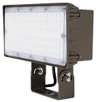 100 Watt - Kivo Series - LED Flood Light - 13,000 Lumens - 5000K - Yoke Mount - Dimmable