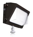80W Durado IV Series - Motion Sensor LED Wall Pack | With Photocell , 11,600 Lumens, Color Selectable 30K/40K/50K, Semi Cut Off, DLC Premium 5.1, Brown
