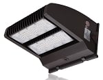 11,100 Lumen - 80 Watt Rotate III Series LED Wall Pack - 5000K - High Efficiency 140 lumen to watt - BROWN