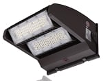 17,100 Lumen - 120 Watt Rotate III Series LED Wall Pack- 5000K - With Photocell - High Efficiency 140 lumen to watt - DLC Premium - Brown Housing 