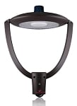 150W Centauri II Series - LED Post Top Light | With Photocell, 20,000 Lumens, Area Light, Brown