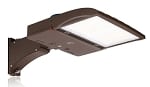 150W NextGen IV Series - LED Parking Lot Light | With Photocell, 22,500 Lumen, Color Selectable 30K/40K/50K, Arm Mount, Brown
