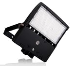 150W NextGen IV Series - LED Flood Light | With Photocell, 21,000 Lumen, Color Selectable 30K/40K/50K, Flood Mount, Black