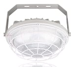 150W Caladan Series - LED Hazardous Location Light | With Spherical Glass + Wire Guard, 24,750 Lumens, Class I Div II Approved, Explosion Proof, 5000K