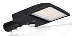 150W NextGen IV Series - Motion Sensor LED Parking Lot Light | 22,500 Lumen, Color Selectable 30K/40K/50K, Slip Fit, Black