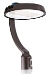 150W Perconi Series - LED Post Top Light | With Photocell, 21,000 Lumens, Color Selectable 40K/50K, DLC Premium 5.1, Bronze