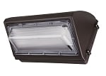 200W Durado II Series - LED Wall Pack | With Photocell, 26,000 Lumens, Semi Cut Off, 3000K, DLC Premium, Brown