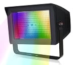 200W Verico III Series - RGB LED Flood Light | 16,000 Lumens, Pro-Grade RGB Brilliant Red, Green, Blue, Black Housing