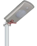 6 Watt -LED solar Wall light - Solar Street Light - up to 800 Lumen - Professional Grade Street Solar Light 
