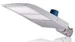 40,000 Lumen - 300 watt NextGen II LED Shoebox Lights - Dimmable - With Photocell - SLIP FIT Mount -20KV Surge- SILVER GRAY Color