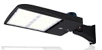 300W NextGen IV Series - LED Parking Lot Light | With Photocell, 45,000 Lumen, 5000K, Arm Mount, Black