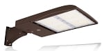 300W NextGen IV Series - LED Parking Lot Light | 277-480V, Shoebox, 45,000 Lumen, 5000K, Arm Mount, Brown