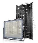 300W Cobalt Pro Series - Solar LED Flood Light | With Motion Sensor, 15,000 Lumens, Dusk to Dawn, Color Selectable 30K/40K/60K