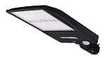 WITH MOTION SENSOR - 300 Watt LED NextGen III Shoebox Light - 42,000 Lumen - 5000K Bright White - Slip Fit - Title 24 Compliant - Dusk to Dawn Capable