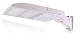 42,000 Lumen - 300 watt NextGen III LED Shoebox Lights - Dimmable - No Photocell - Arm Mount - 10KV Surge - White Housing