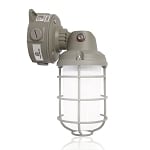 30W Kenaro Series - Jelly Jar Vapor Proof LED Light | 3,300 Lumens, Color Selectable 30K/40K/50K, Wire Pipe Through Design