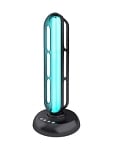 38 Watt UV-C Ultraviolet Disinfection Lamp - 110/120V - Remote Controlled - Motion Sensor - Portable Table Top Design - Kills Bacteria - Pack of 2