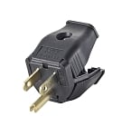 10 Pack - 3 Prong Connector End  -  Easily Turn any High Bay Light or Other light into an Outlet Plug