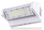 5,200 Lumen - 40 Watt Rotating Wall Pack - 5000K - High Efficiency 130 lumen to watt - White Housing Color