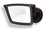 40 Watt - Folari Series LED Flood Light - LED Wall Light   4,800 Lumens- LED Flood Light - 3000K - Bronze 