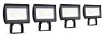 4 Pack - 50W Luri Series - LED Flood Light - 5000K - Yoke Mount - Hetria Lighting