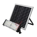 6000 Lumen -  Carina II Series 60 Watt Solar Flood Light - Commercial Grade Solar LED Floodlight  - Non-Motion - With Remote