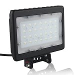 50 Watt - Kivo Series - LED Flood Light - 6,000 Lumens - 5000K - Yoke Mount