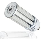 54 Watt LED Corn Light Bulb - 7,000 Lumens- 4KV Surge Protection - Aries Series - 3000K  - Standard E26 base 