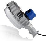 7,150 Lumen Outdoor Wall Light - Barn Style 55 watts --With Photocell - 5000K - GRAY (COPY)