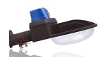 10,000 Lumen Outdoor Wall Light - Barn Style 75 watts - With Photocell - 5000K - Brown Housing