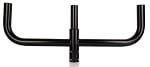 Triple Bullhorn Mount | Triple Tenon Adapter, 3 Light Pole Adapter for Slip Fit, Goes Over Tenon 2 3/8 inch, Black