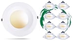 8-Pack - 30W - Kalo XO Series - Commercial LED Ceiling Down Light | 8 Inch, Color Selectable 27K/30K/35K/40K/50K
