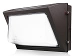 80W Durado IV Series - LED Wall Pack | With Photocell, 11,600 Lumens, Color Selectable 30K/40K/50K, Semi Cut Off, DLC Premium 5.1, Brown