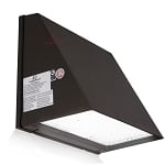 80W Tucana III Series - LED Wall Pack Light | With Photocell, Color Selectable 30K/40K/50K