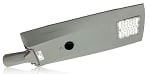 80 Watt LED Solar Street Light - Commercial Grade Everan Series Solar Parking Lot Lights-  12,800 Lumens - 5000K - All in One LED Solar Street Lights - Grey Housing 