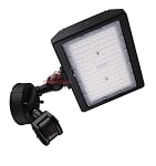 90 Watt - Motion Sensor Light - Kivo Series - LED Flood Light - 11,000 Lumens - 5000K - DLC 5.1 Premium