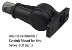 30W - 80W Kivo II Series - LED Flood Light Bracket | For 30W to 80W Kivo & Kivo II, Knuckle Conduit Mount
