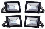 10 Watt - LED Flood Light - 1,100 Lumens - 5000K - Flood Mount - Brown Housing