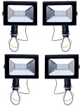 10 Watt - LED Flood Light - 1,100 Lumens - 5000K - Knuckle Conduit Mount - Brown Housing