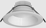 80W - LED Downlight | High Output, 8 Inch, 8,000 Lumens, Wattage Selectable, Color Selectable 27K/30K/35K/40K/50K