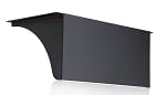 NextGen IV Series - Light Shield | For Parking Lot Lights, Fits 100W- 300W, Black Color, Extra Drilled Holes for Dual Installation