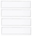 1x4 Foot LED Panel Light- 20/25/30/35/40 watts - R2 Series Tunable - Flat Surface Mount - 5000K/4000K/3500K/3000K - CARTON OF 4