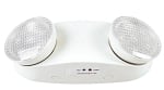 LED Emergency Lights - 2 Light Heads - 2 Watts - Battery Backup Included - Fire Resistant - 5000K - 90 Min Battery Life