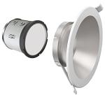 Wattage Selectable - 20 Watt - LED Down Light - CCT Selectable 30K/35K/40K Directly on Fixture - Replaces Recessed Can Light - Select From 6 or 8 Inch Trim