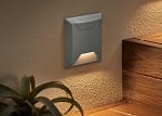 8 Pack-2W Stella Terra Series - LED Deck Light | Square Design, 2700K, 12-15V DC Low Voltage, Silver